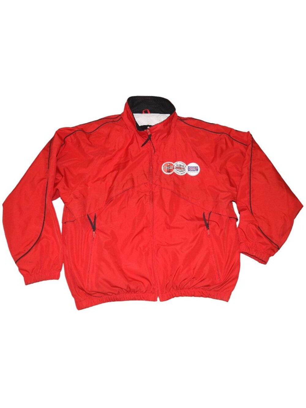 Vintage Puma Jacket Red Super Bowl XXXIV Windbreaker Coca Cola Mens Size XL